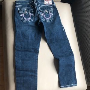 True religion crop jeans
